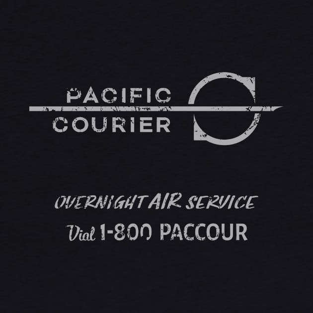 Die Hard – Pacific Courier Logo by GraphicGibbon